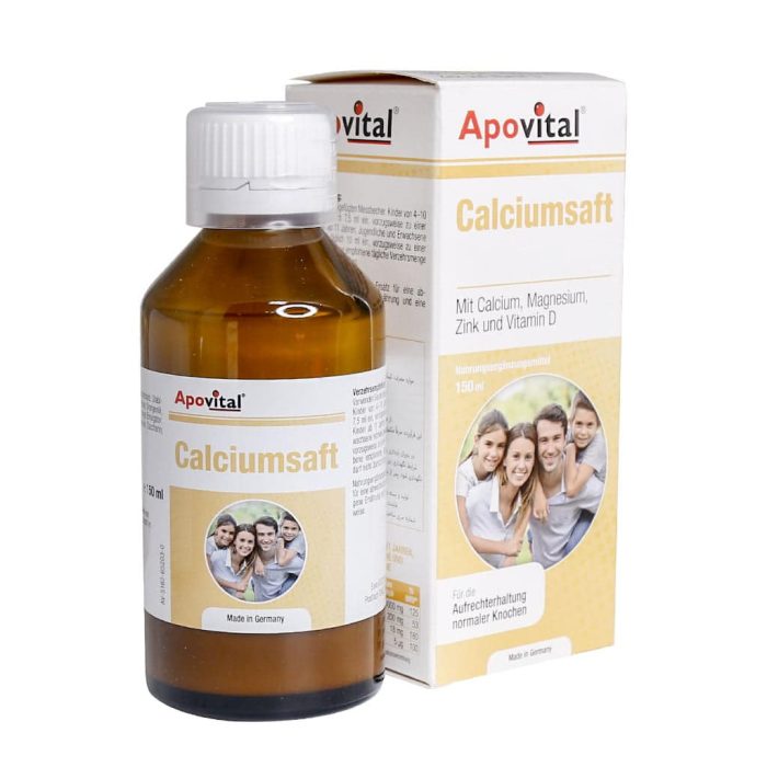 Apovital Calciumsaft Syrup 150 ml