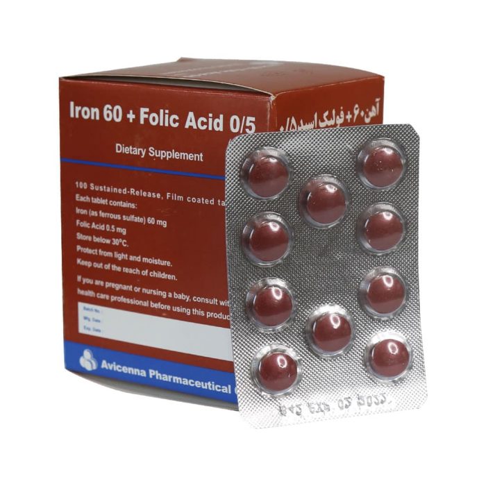 Ave Sina Iron 60 And Folic Asid 0.5