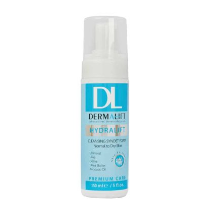 Dermalift Hydralift Cleansing Syndet Foam For Normal To Dry Skin 150 ml