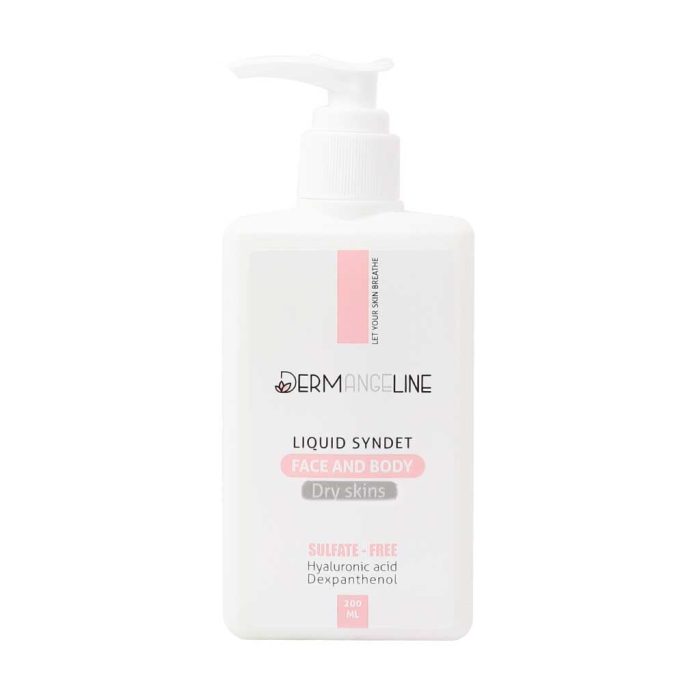Dermangeline Liquid Syndet Dry Skin Face and Body 1