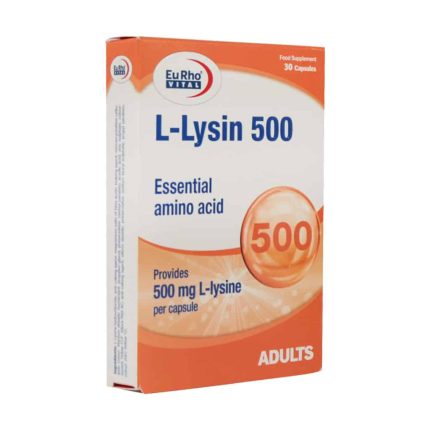 Eurho Vital L Lysin 500 Mg Caps