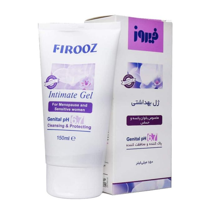 ژل بهداشتی بانوان یائسه و حساس فیروز 150 میلی لیتر