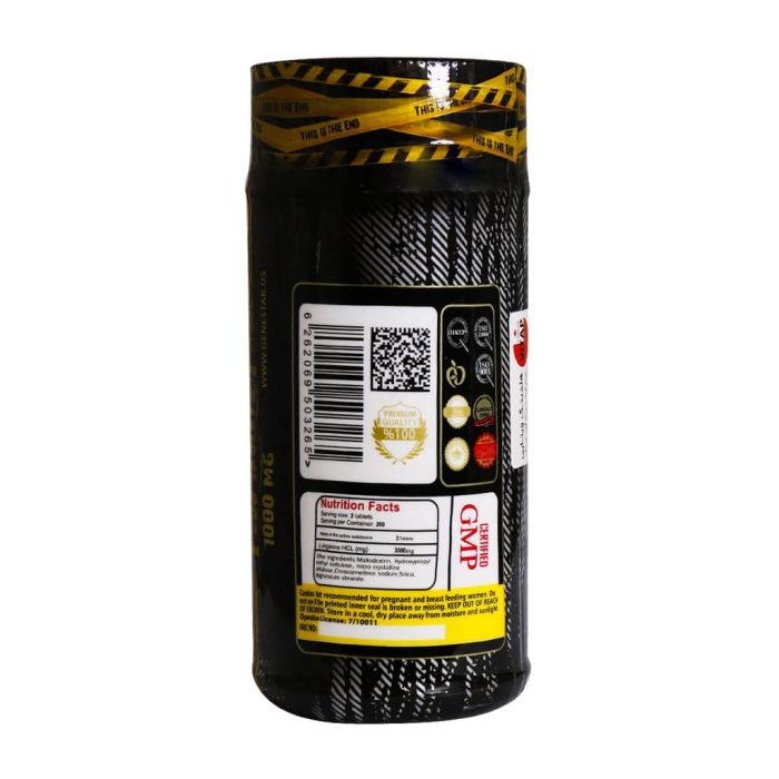 Genestar L Arginine 1000 mg 100