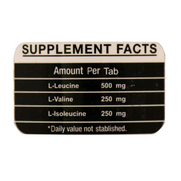 ISS BCAA 120 Tab