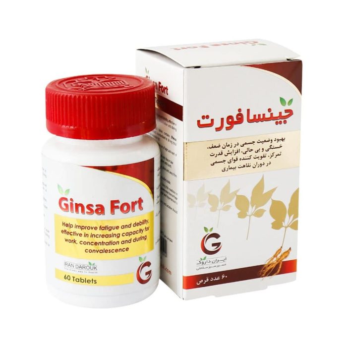 Iran Darouk Ginsa Fort 60 Tablets 1
