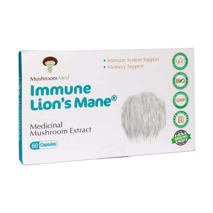 Mushroom Med Immune Lions Mane 60 Capsules