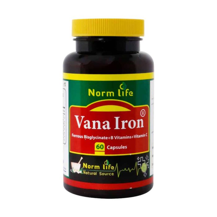 Norm life Vana Iron 60 Cap