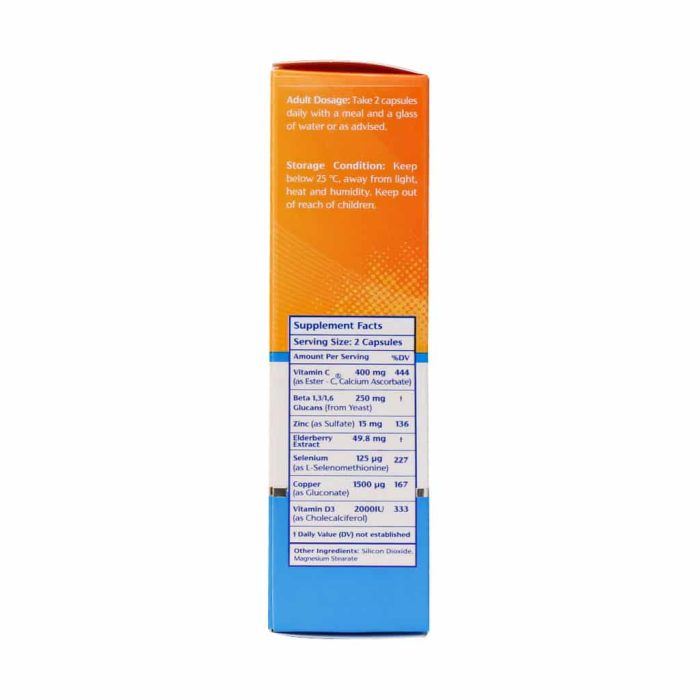 Nutrax CD Flu Capsules