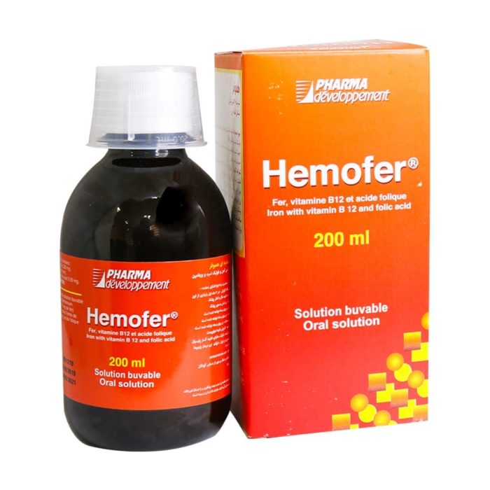 Pharma Developpement Hemofer Oral Solution