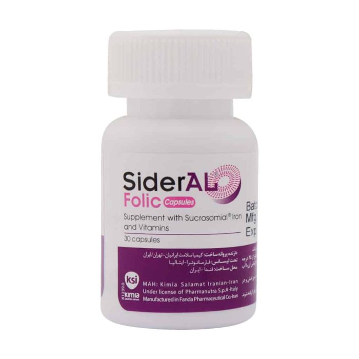 PharmaNutra Sideral Folic 30 Caps