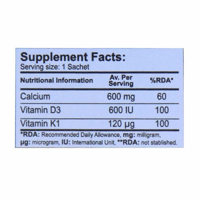 Rozavit Calcium And Vitamin D3 K1