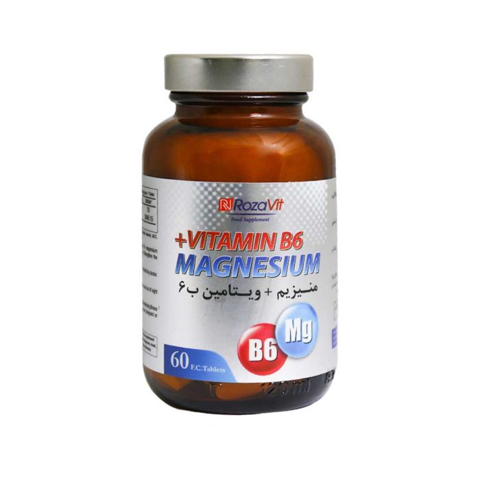 Rozavit Magnesium Vitamin B6 60 Tabs 1