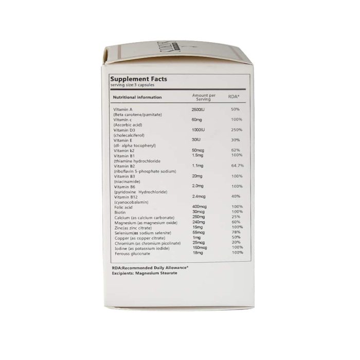 Sandrous Multivitamin Multimineral Women Under 50 60