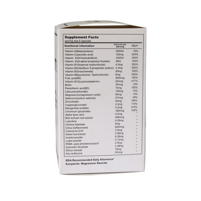 Sandrous Women 50 Multivitamin Multimineral