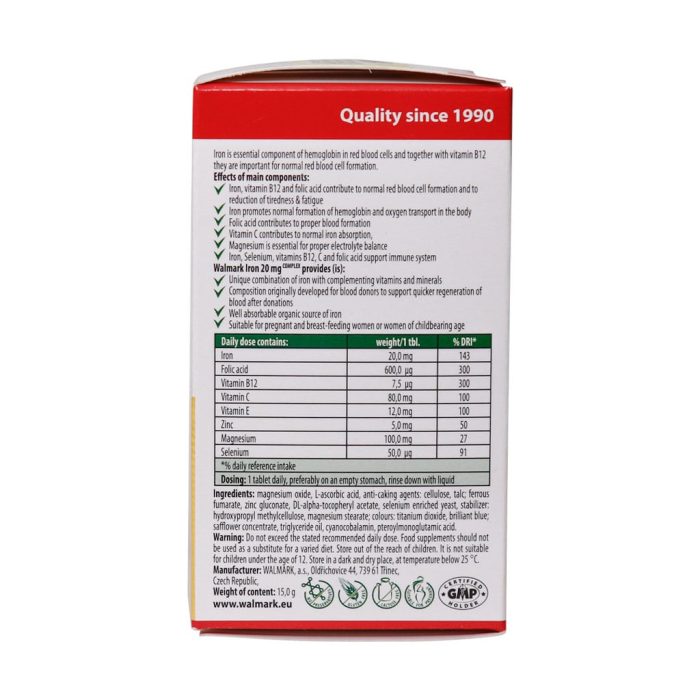Walmark Complex Iron 20 mg 1