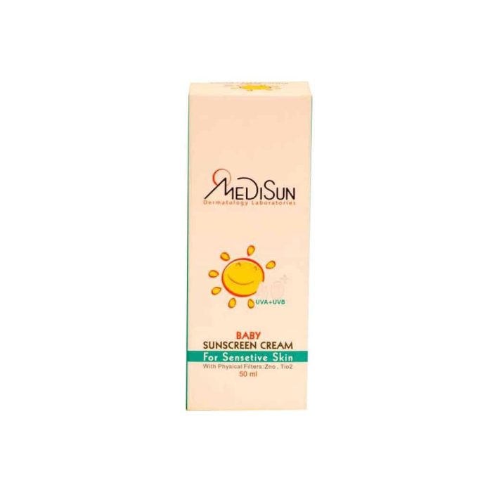 medisun baby sunscrren box