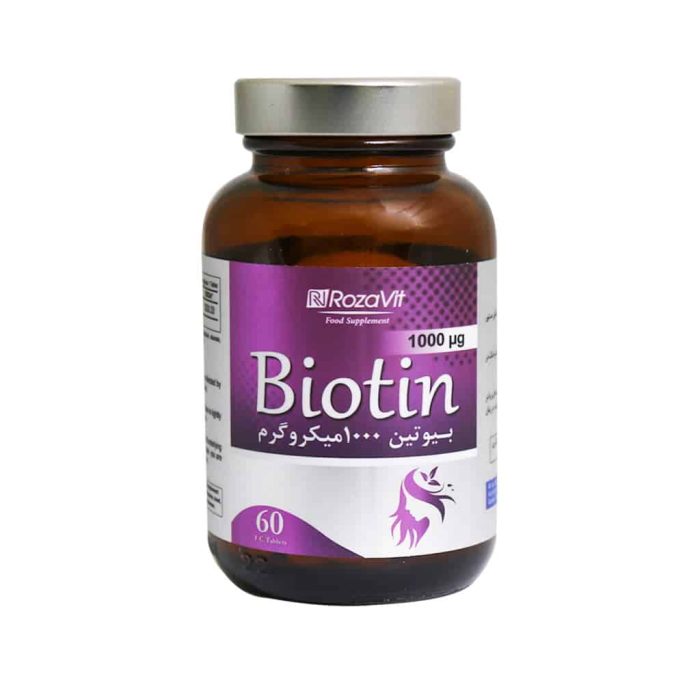 rozavit biotin 1000 µg 60 tabs