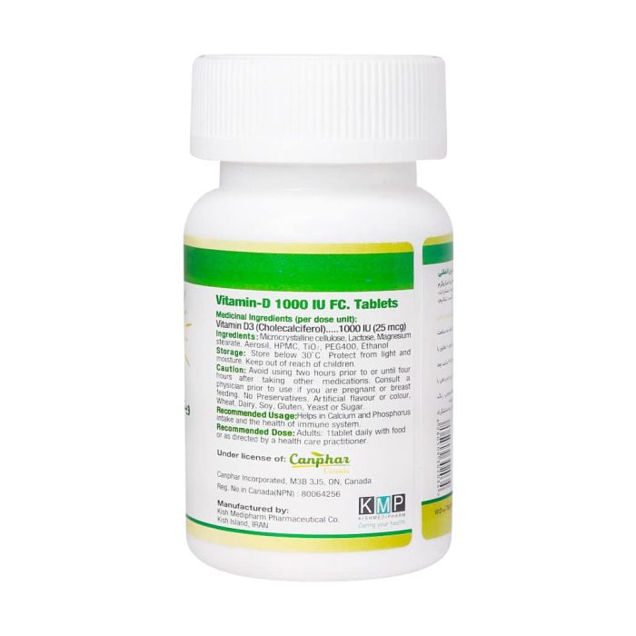 پCanphar Vitamin D3 1000 IU 180 FC